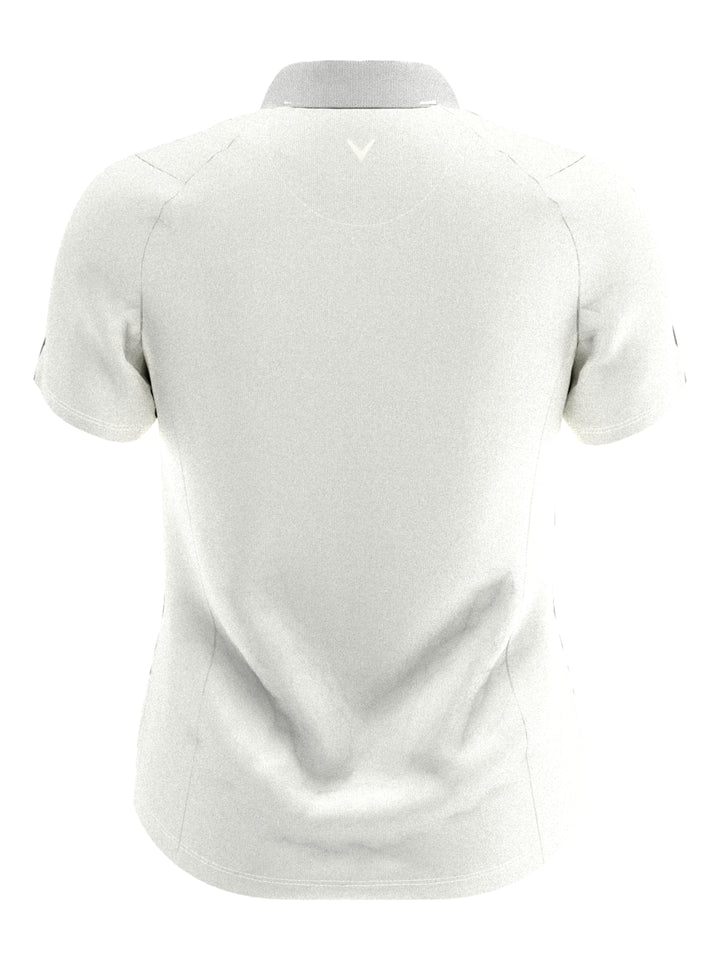 Plus Swing Tech Golf Polo (Brilliant White) 