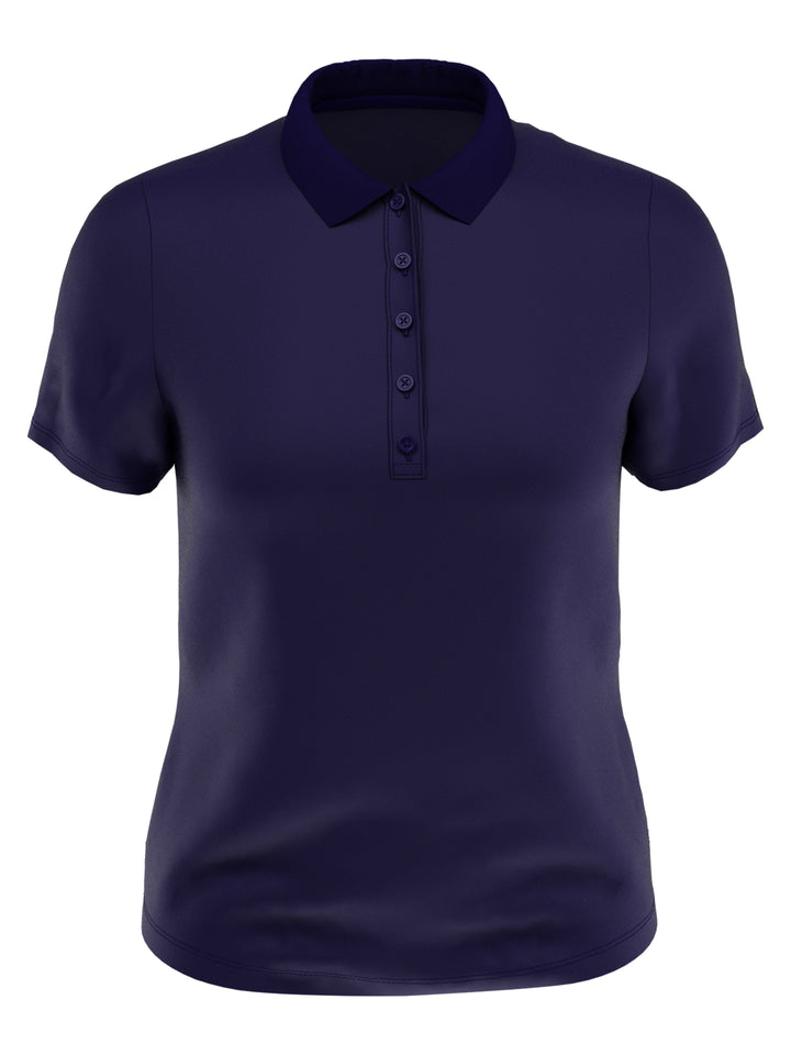 Plus Swing Tech Golf Polo (Peacoat) 