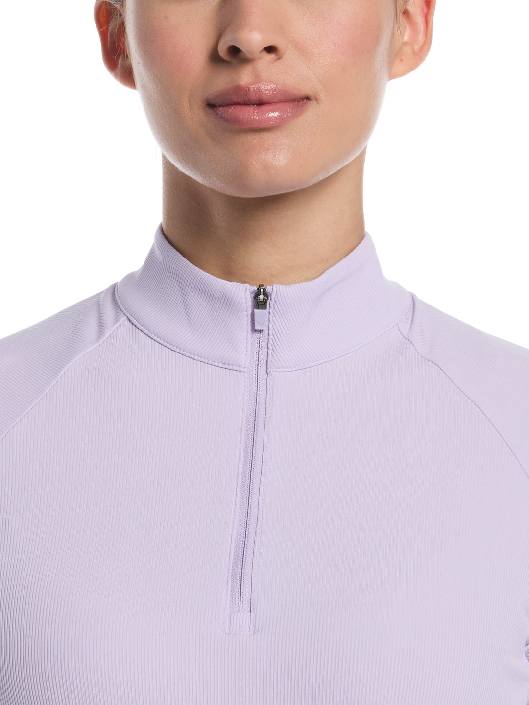 Women's Rib Play Golf Polo (Pastel Lilac) 