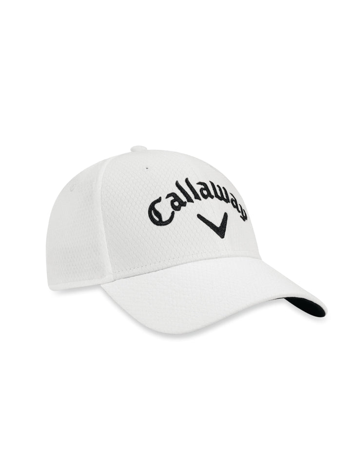 Womens Side Crested Structured Golf Hat-Hats-White-GG-NS-Callaway