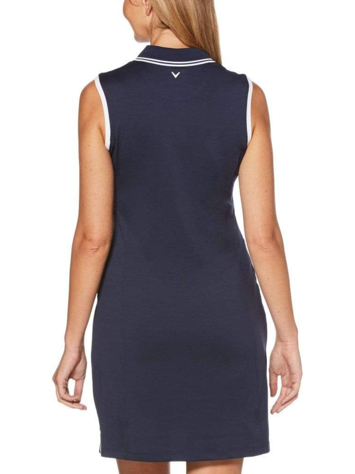 Womens Sleeveless Polo Dress-Dresses-Callaway