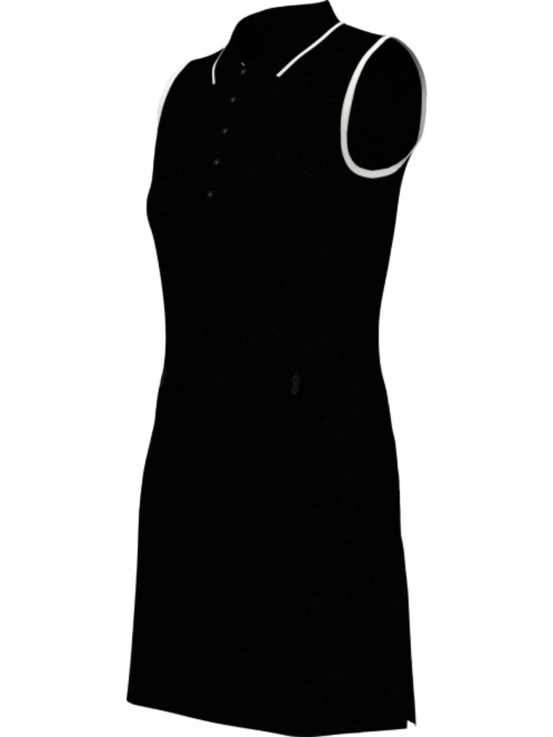Womens Solid Golf Dress with Snap Placket-Dresses-Callaway