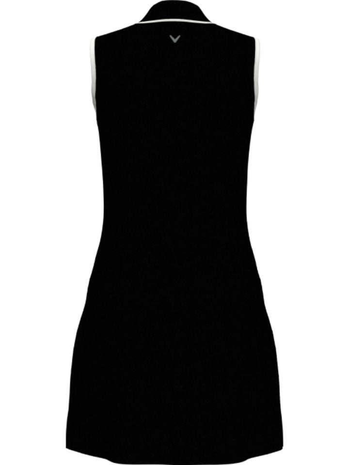 Womens Solid Golf Dress with Snap Placket-Dresses-Callaway
