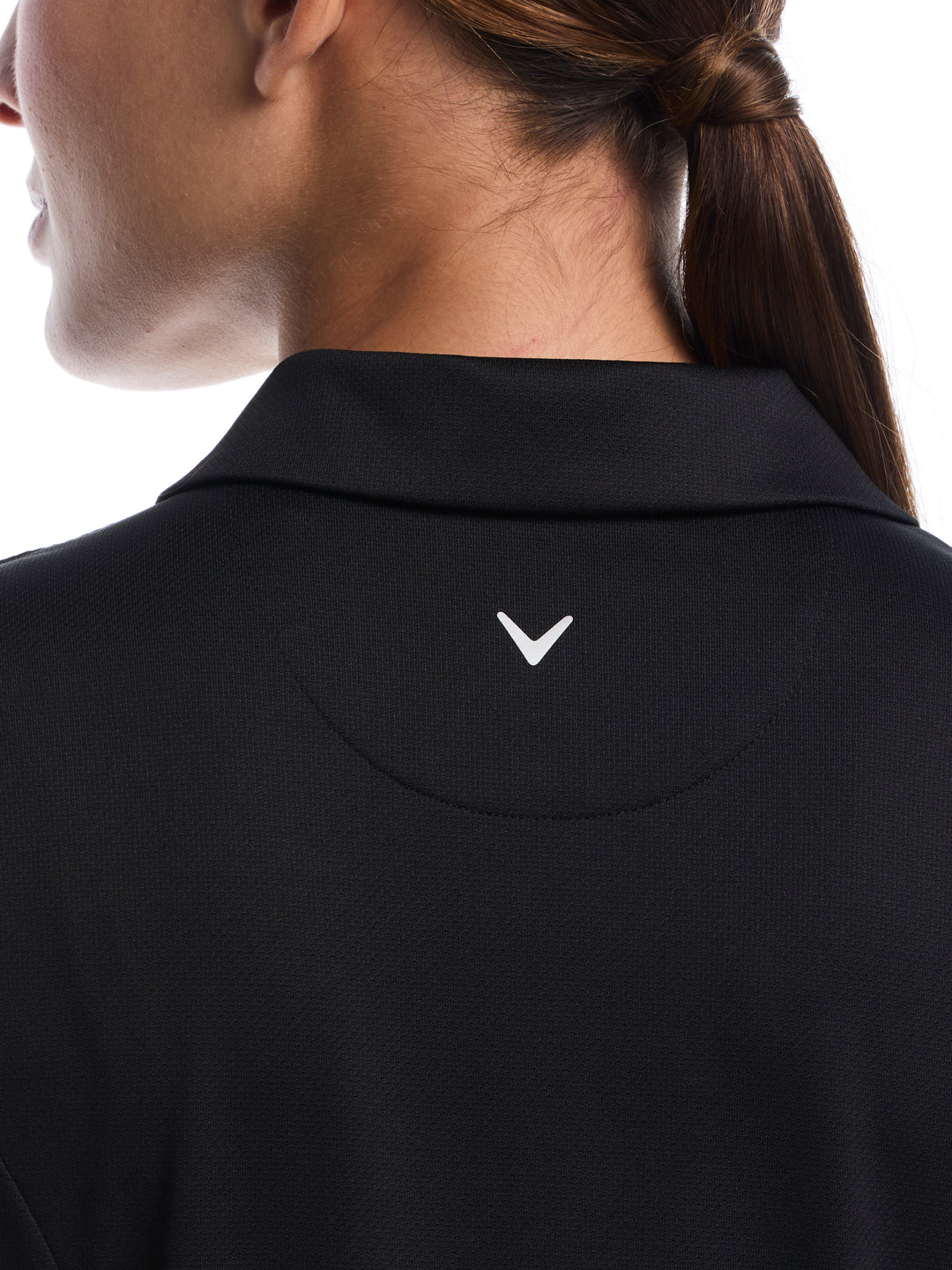 Womens Solid Performance Golf Polo-Polos-Callaway