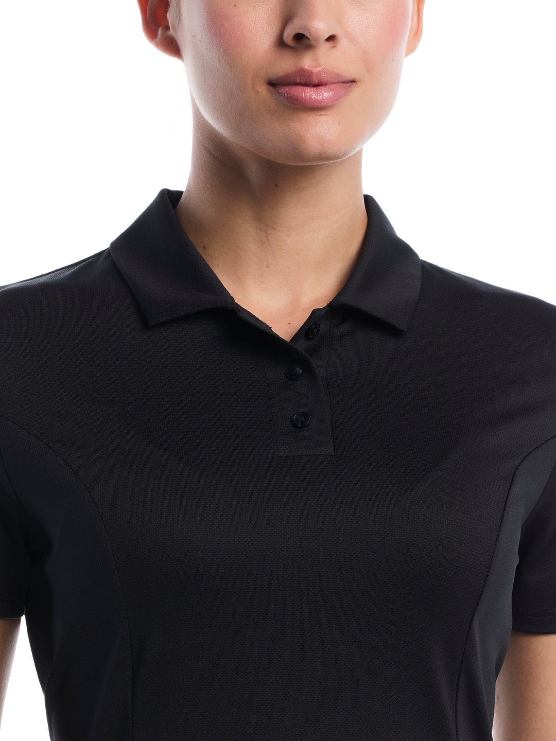 Womens Solid Performance Golf Polo-Polos-Callaway