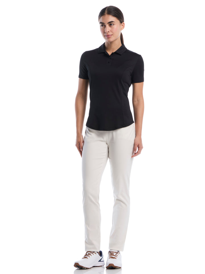 Womens Solid Performance Golf Polo-Polos-Callaway