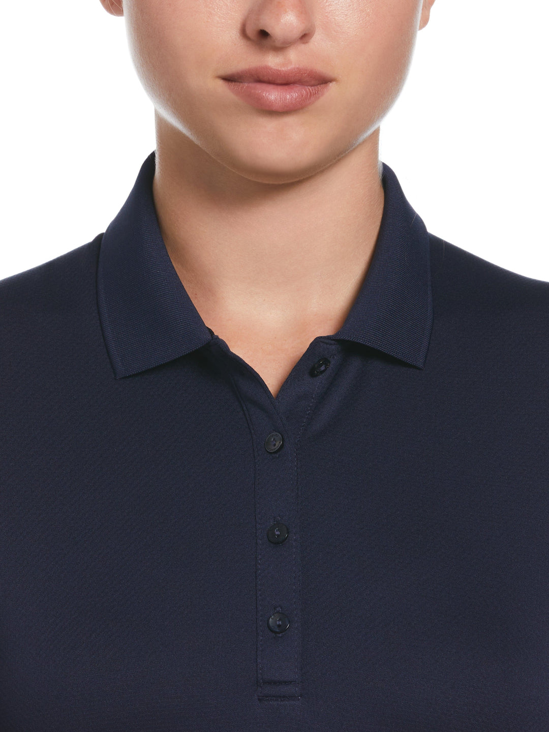 Swing Tech Solid Polo Top (Peacoat) 