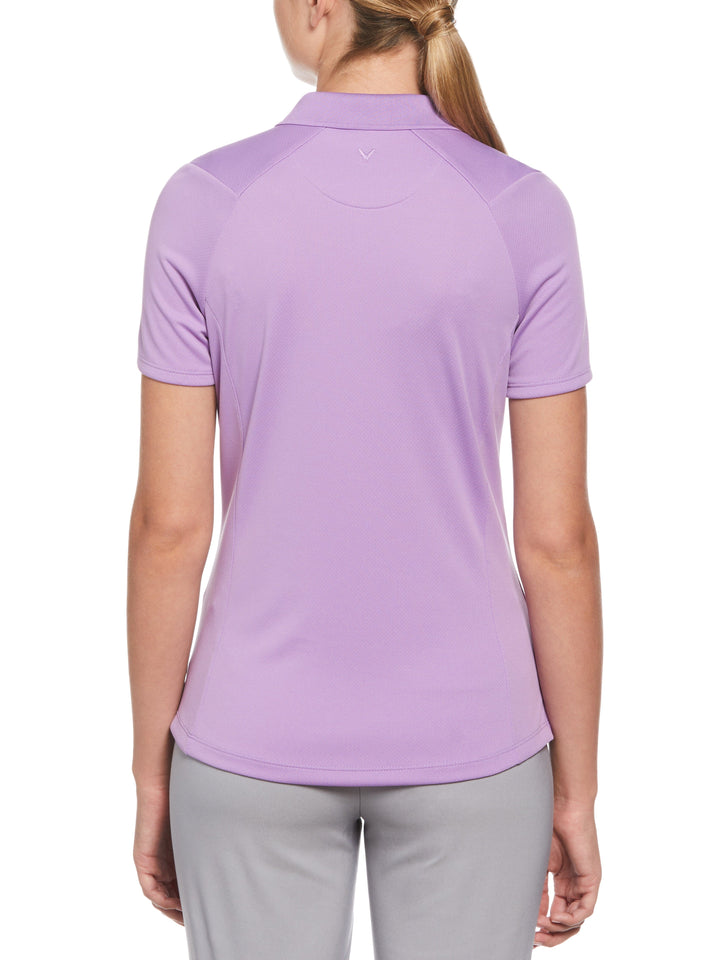 Swing Tech Solid Polo Top (English Lavender) 