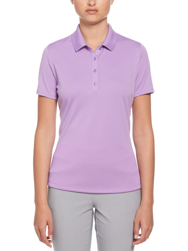 Swing Tech Solid Polo Top (English Lavender) 