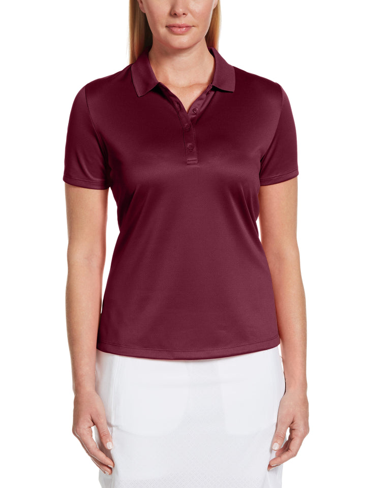 Swing Tech Solid Polo Top (Magenta Purple) 