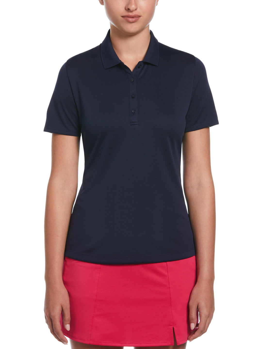 Swing Tech Solid Polo Top (Peacoat) 
