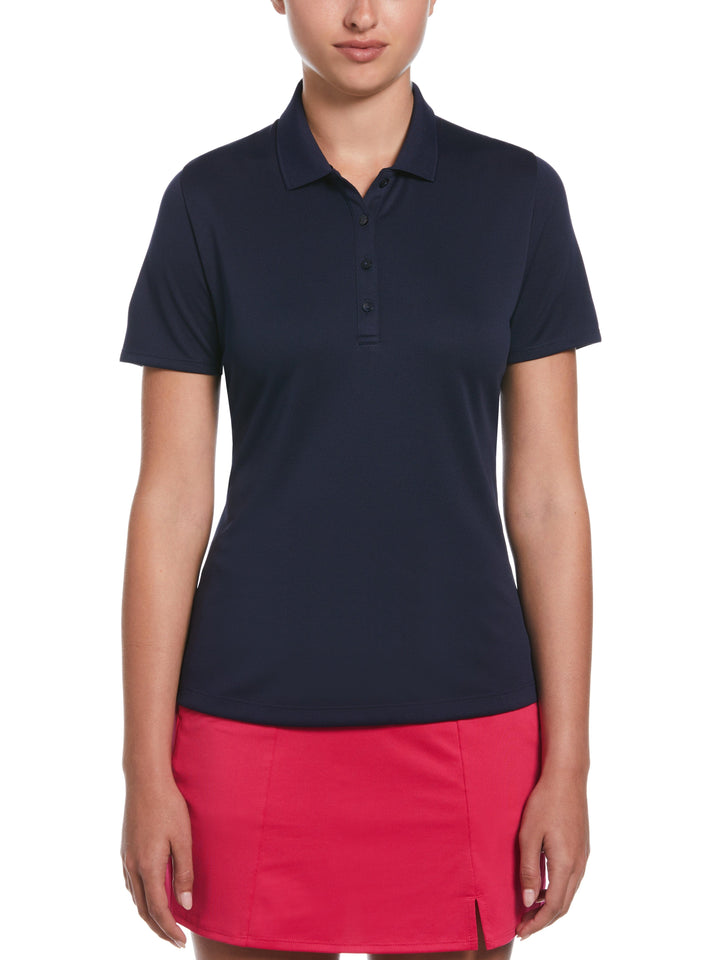 Swing Tech Solid Polo Top (Peacoat) 