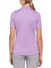 Swing Tech™ Solid Polo Top (English Lavender) 