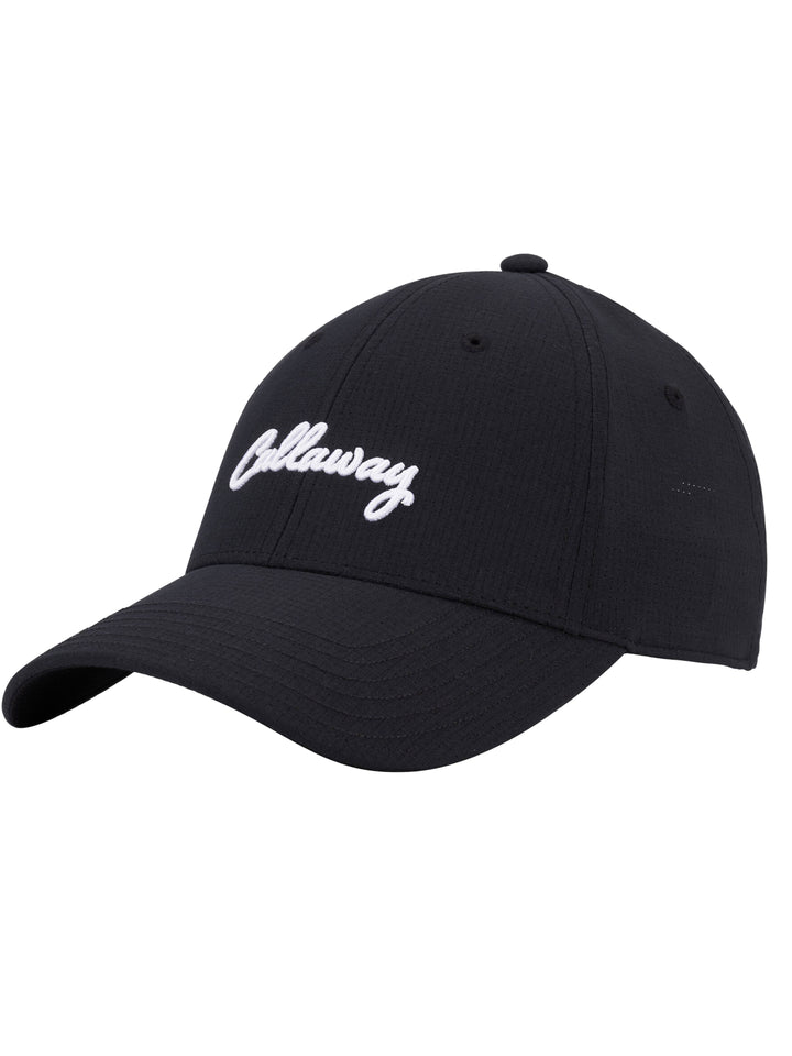 Womens Stitch Magnet Adjustable Hat-Hats-Black/White-OS-Callaway