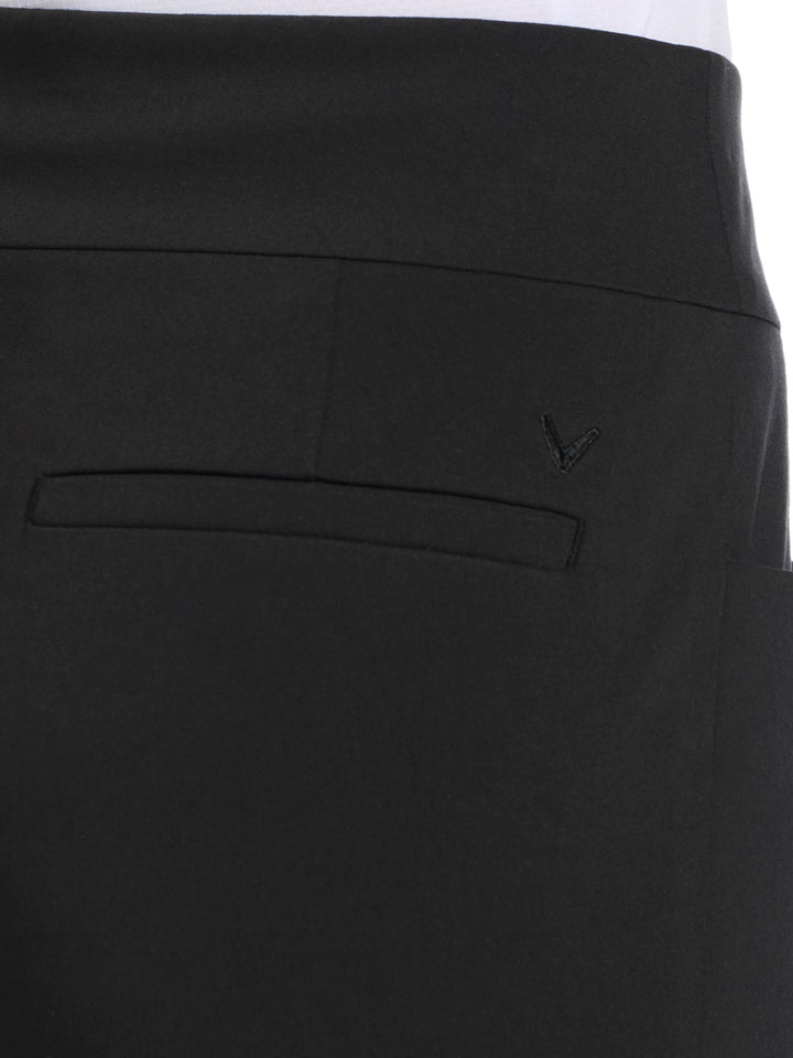 Women's Stretch Pull-On Golf Pant (Caviar) 