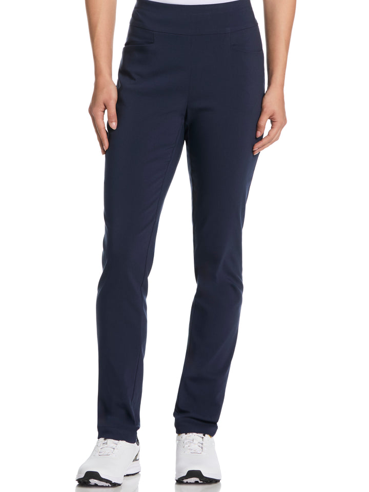 Women's Stretch Pull-On Golf Pant (Black Iris) 