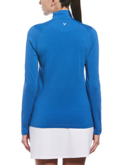 Women Long Sleeve Lightweight Colorblock 1/4 Zip-Jackets-Callaway