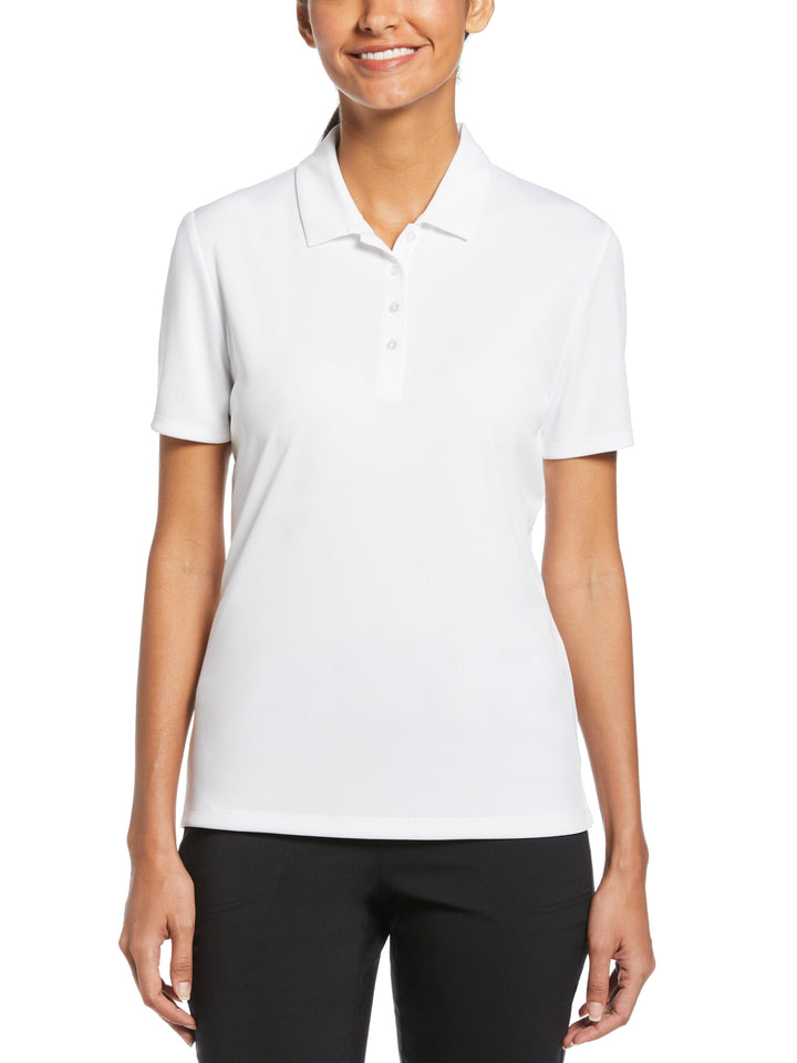 Womens Tournament Golf Polo-Polos-Bright White-XS-Callaway