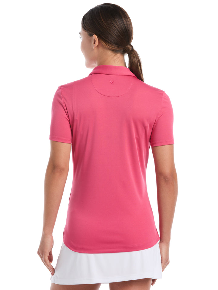 Women's Tournament Golf Polo (Carmine) 