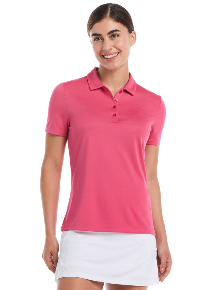 Women's Tournament Golf Polo (Carmine) 