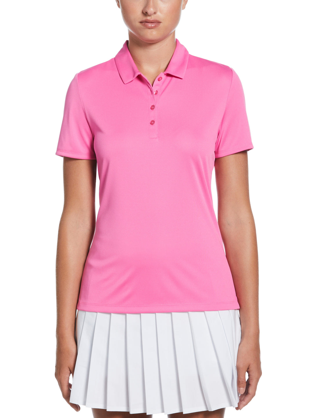 Womens Tournament Golf Polo-Polos-Cheeky Pink-XS-Callaway