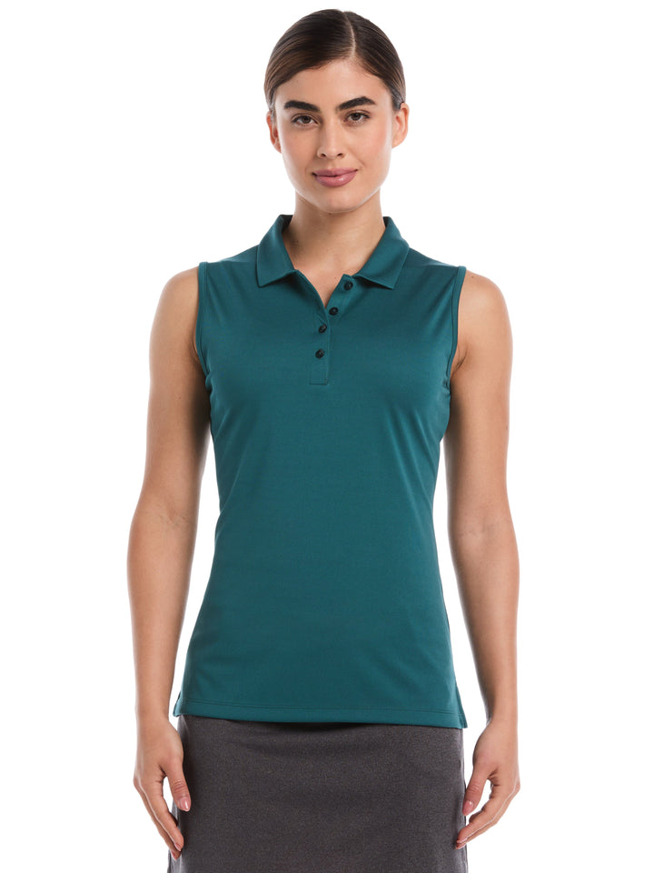 Women's Sleeveless Golf Polo (Atlantic Deep) 