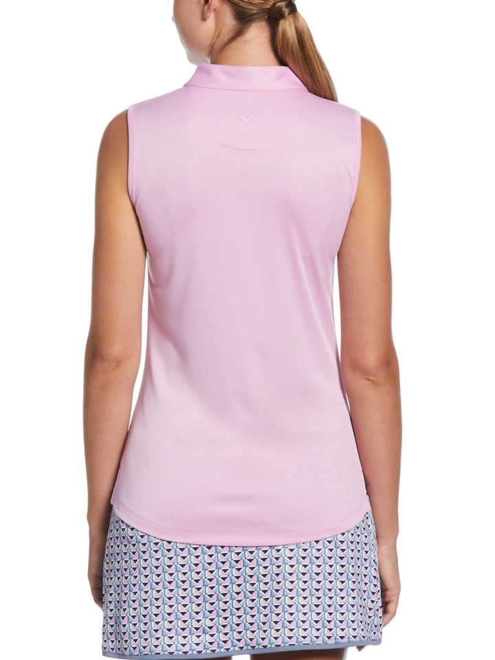 Womens Tournament Polo (Orchid) 