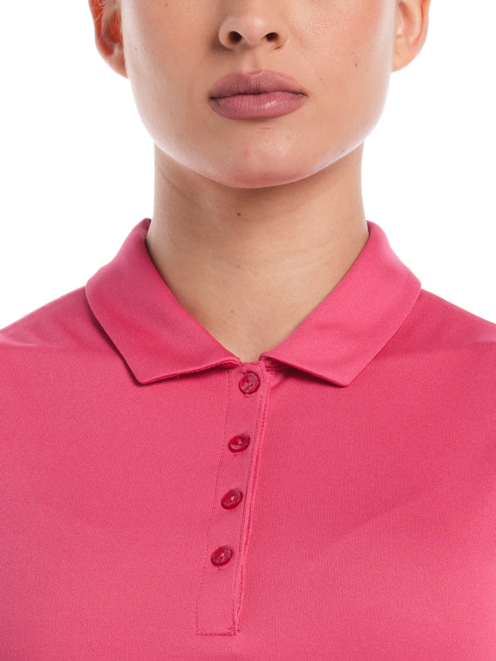 Women's Sleeveless Golf Polo (Carmine) 