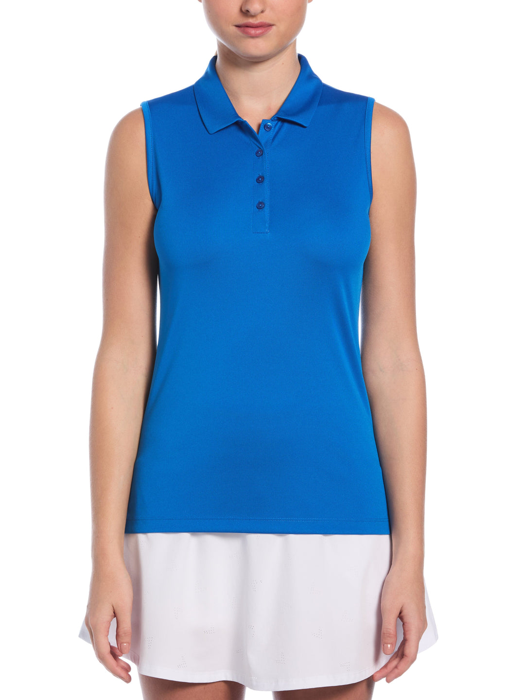 Womens Long Sleeve Tournament Polo (Skydiver) 