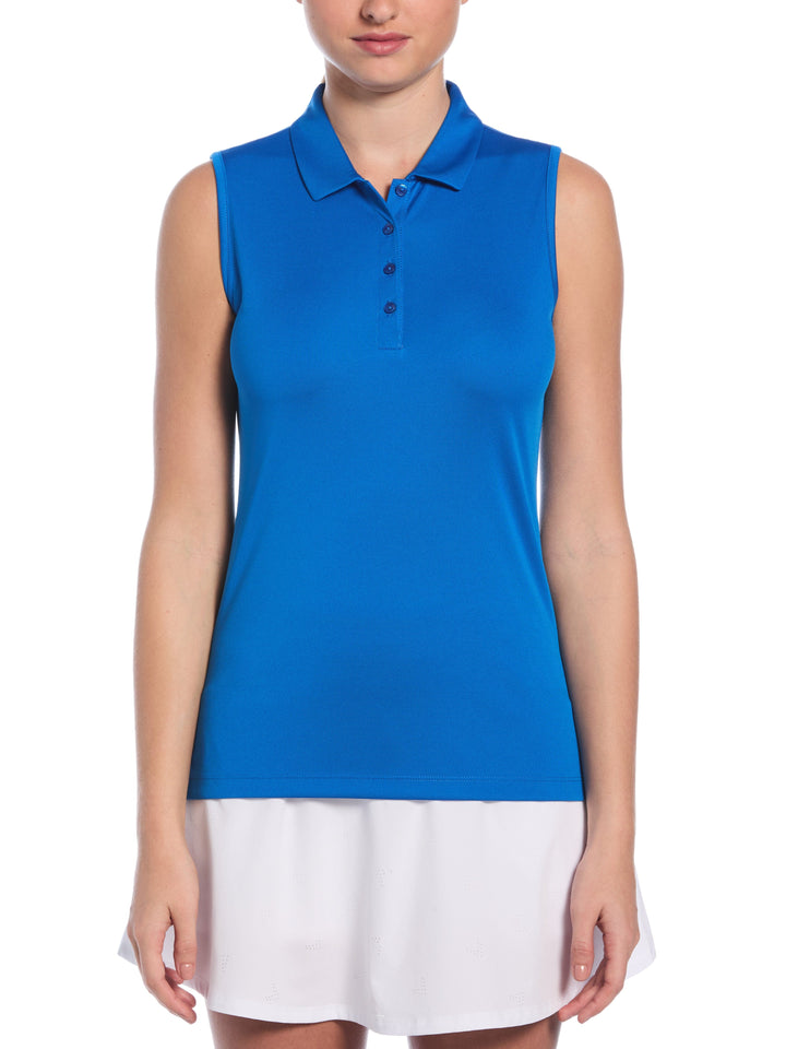 Womens Long Sleeve Tournament Polo (Skydiver) 