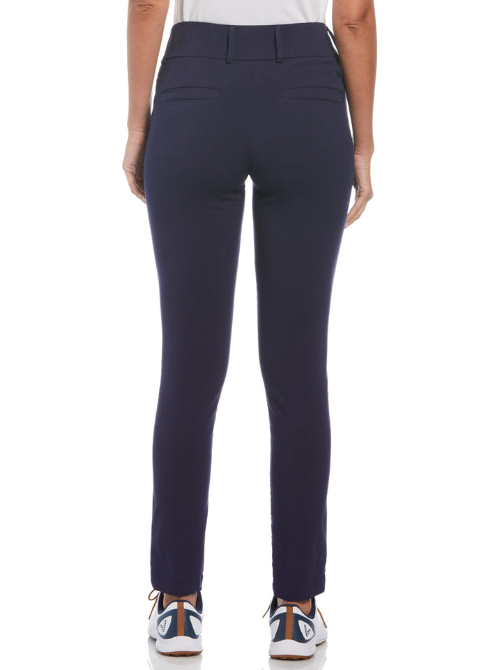 TrueSculpt™ Chev Pull On Stretch Tech Trousers (Peacoat) 