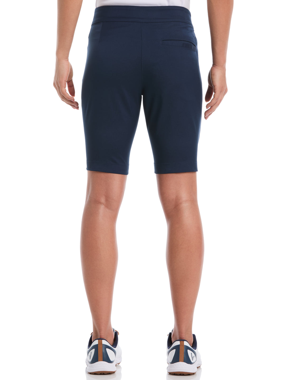Womens Stretch Motion Tech Short (Black Iris) 