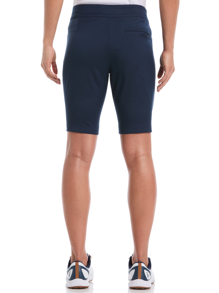 Womens Stretch Motion Tech Short (Black Iris) 