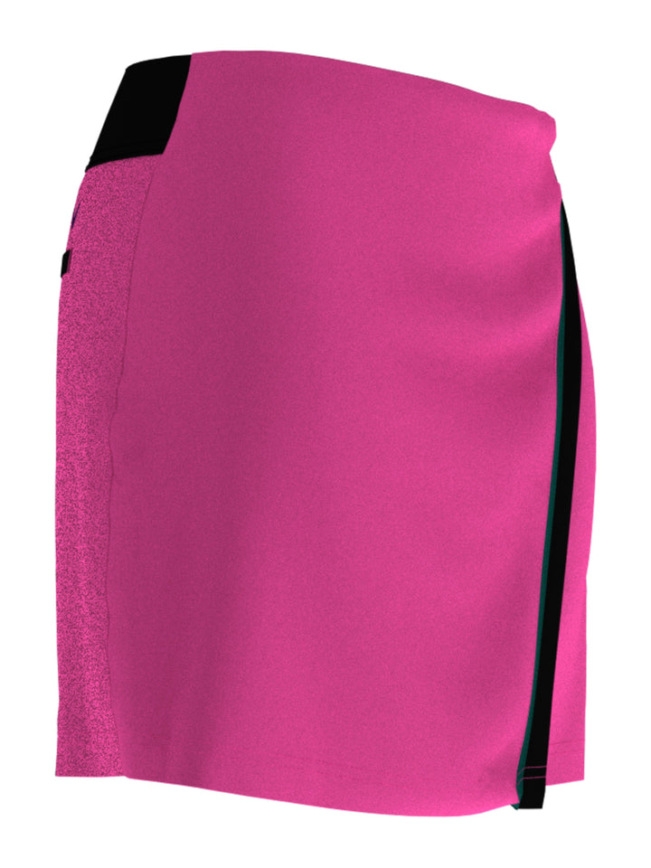 Womens TrueSculpt™ Wrap Colourblock Skort (Lilac Rose) 