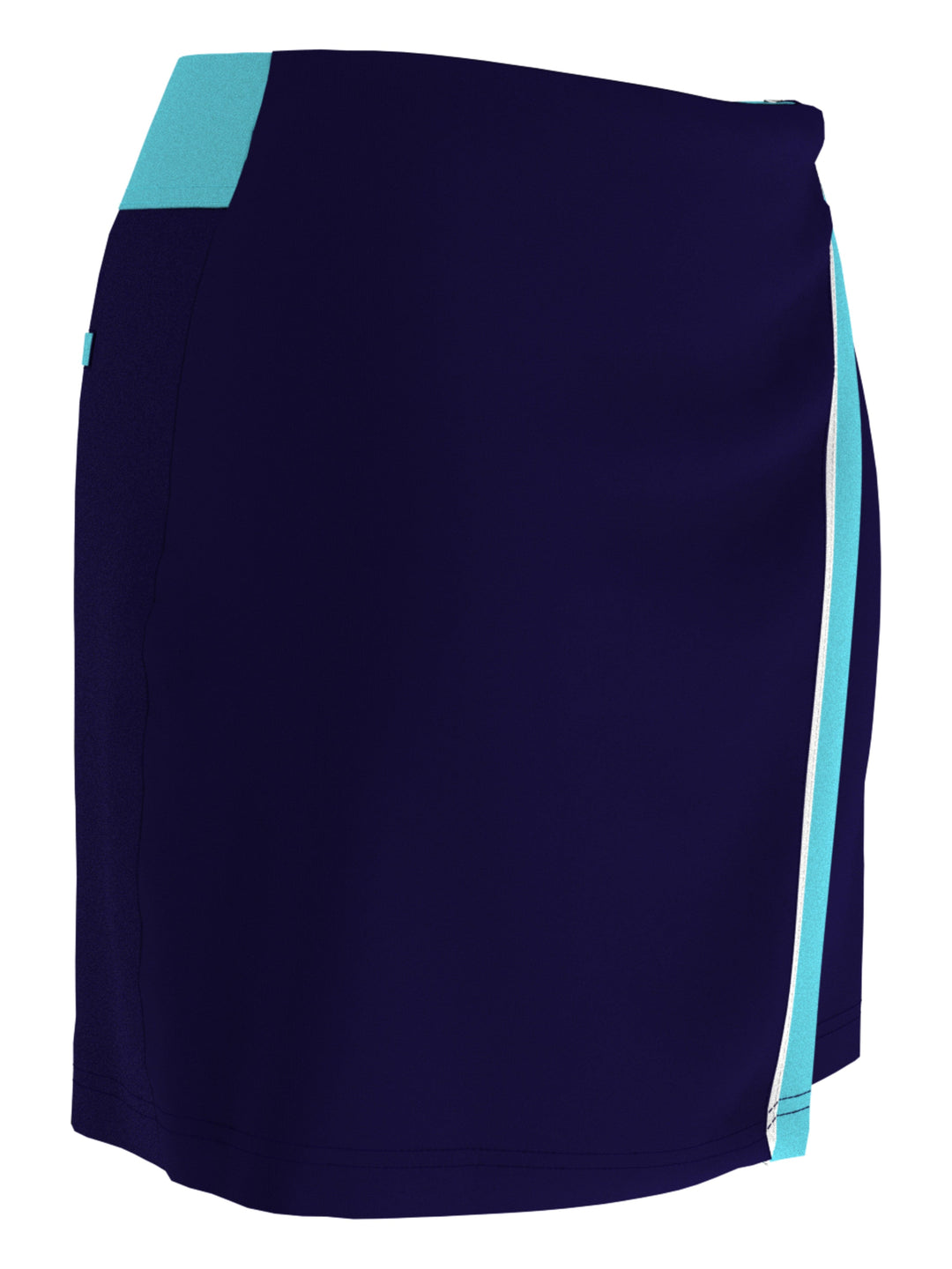 Womens TrueSculpt™ Wrap Colourblock Skort (Santorini Blue) 