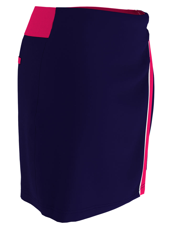 Womens TrueSculpt™ Wrap Colourblock Skort (Raspberry Sorbet) 