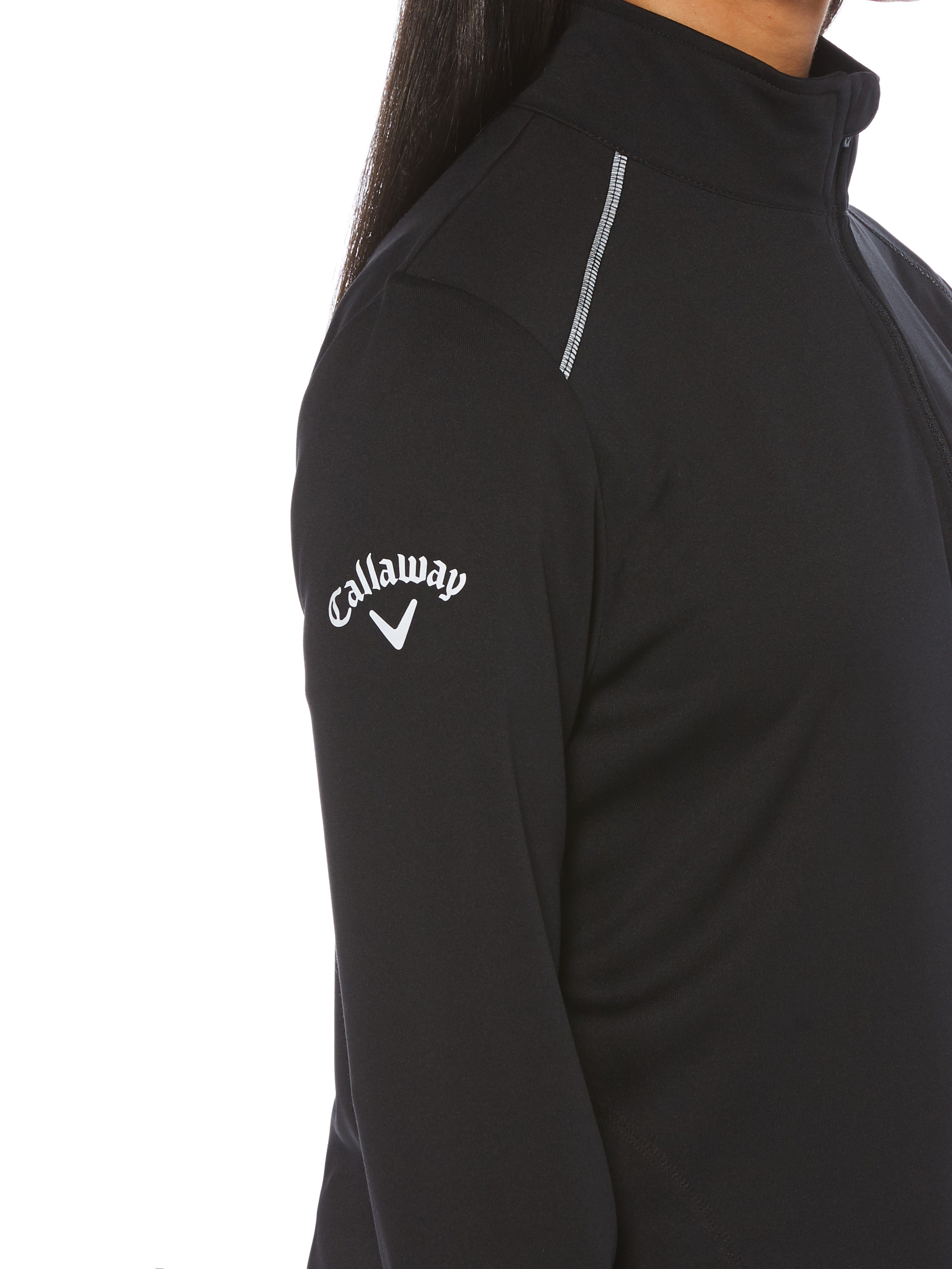 Womens Water Repellent Quarter Zip Pullover – Callaway Apparel
