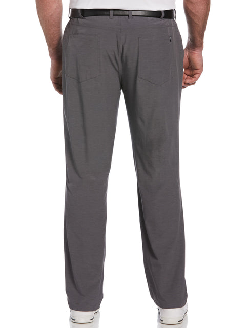 Big & Tall 5-Pocket Pant (Dk Grey Htr) 