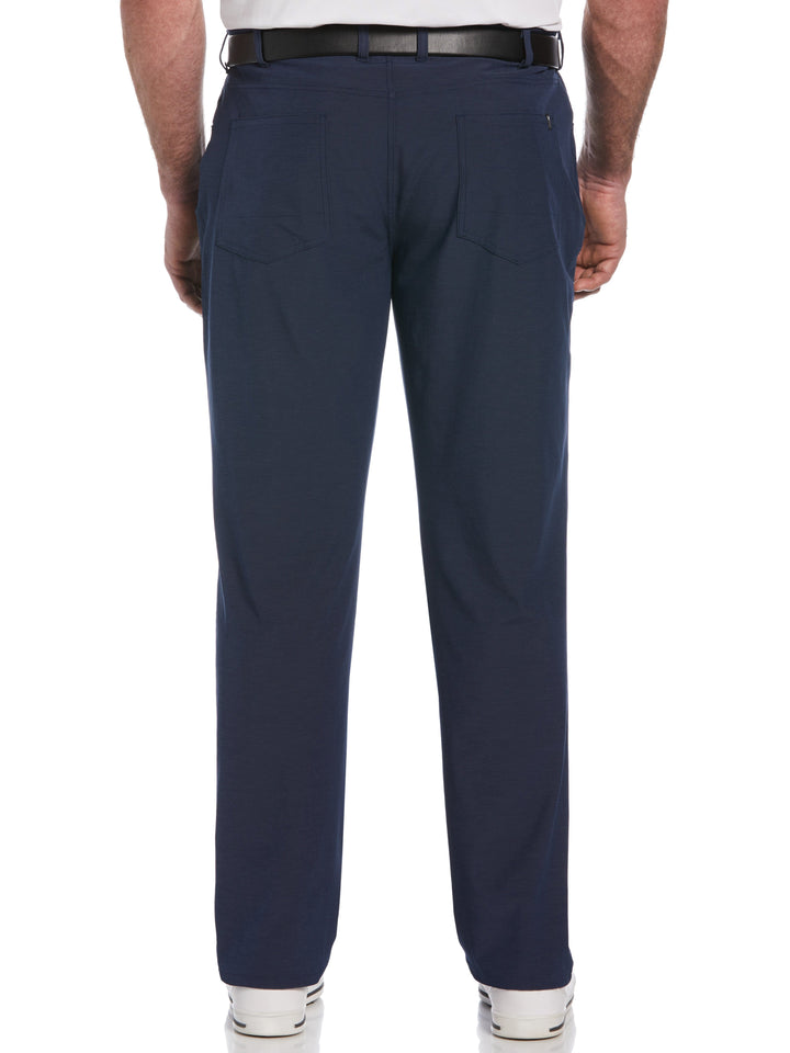 Big & Tall 5-Pocket Pant (Deep Navy Htr) 