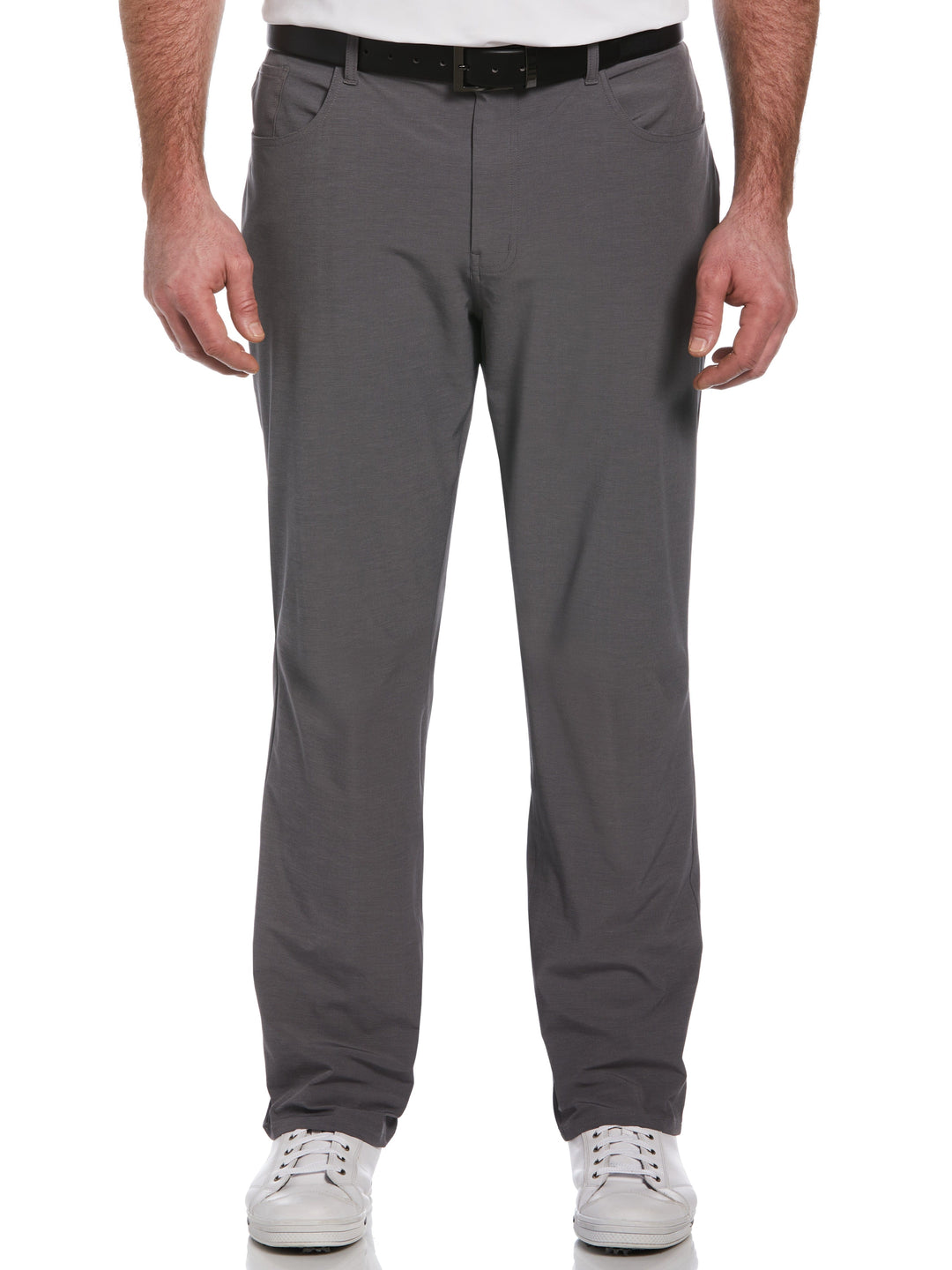 Big & Tall EverPlay™ 5-Pocket Golf Pant (Dk Grey Htr) 