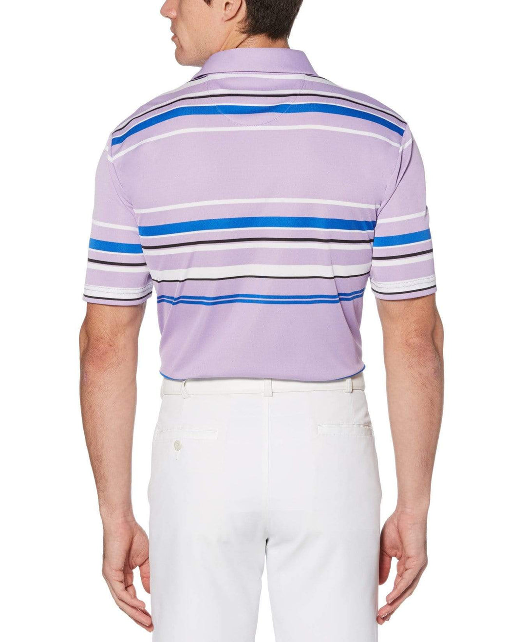Big & Tall Birdseye Stripe Polo Polos