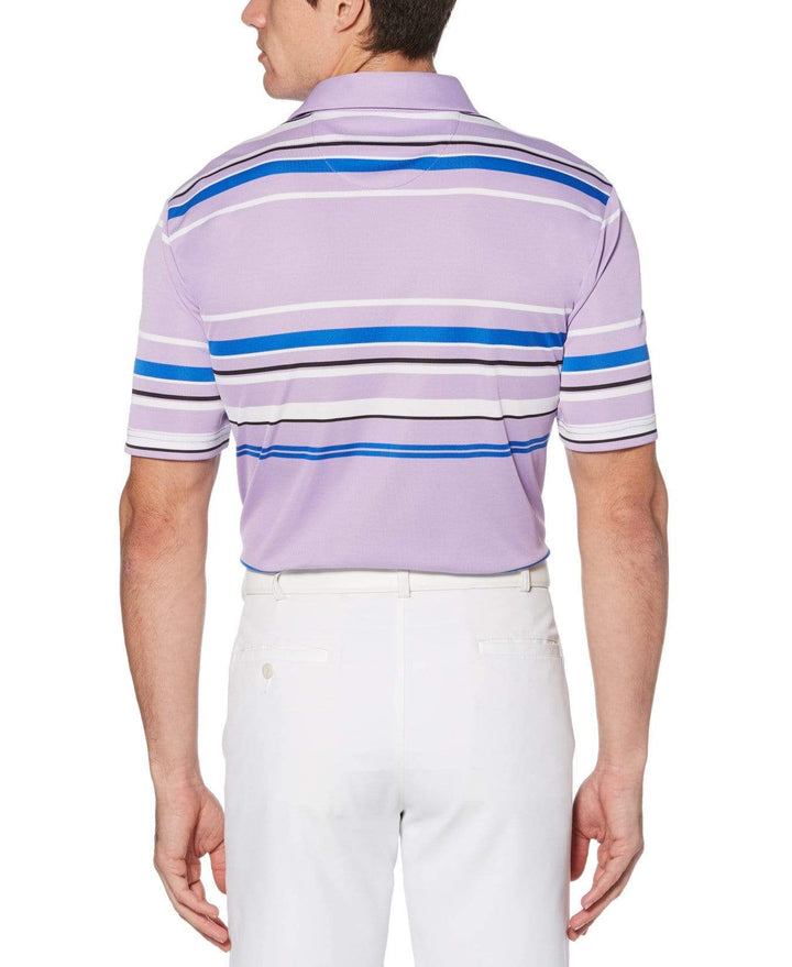 Big & Tall Birdseye Stripe Polo Polos