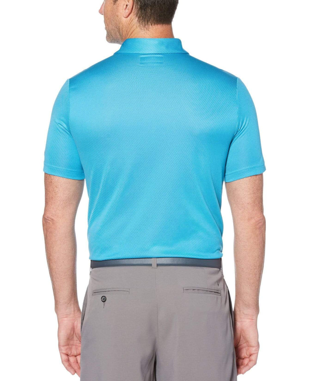 Big & Tall Denim Jacquard Polo Polos