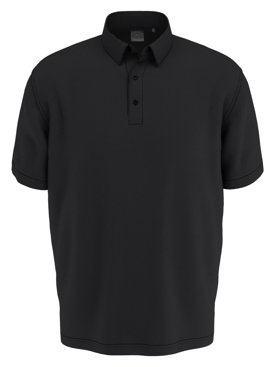 Big & Tall Fine Line Stripe Polo-Polos-Caviar-1X-Callaway