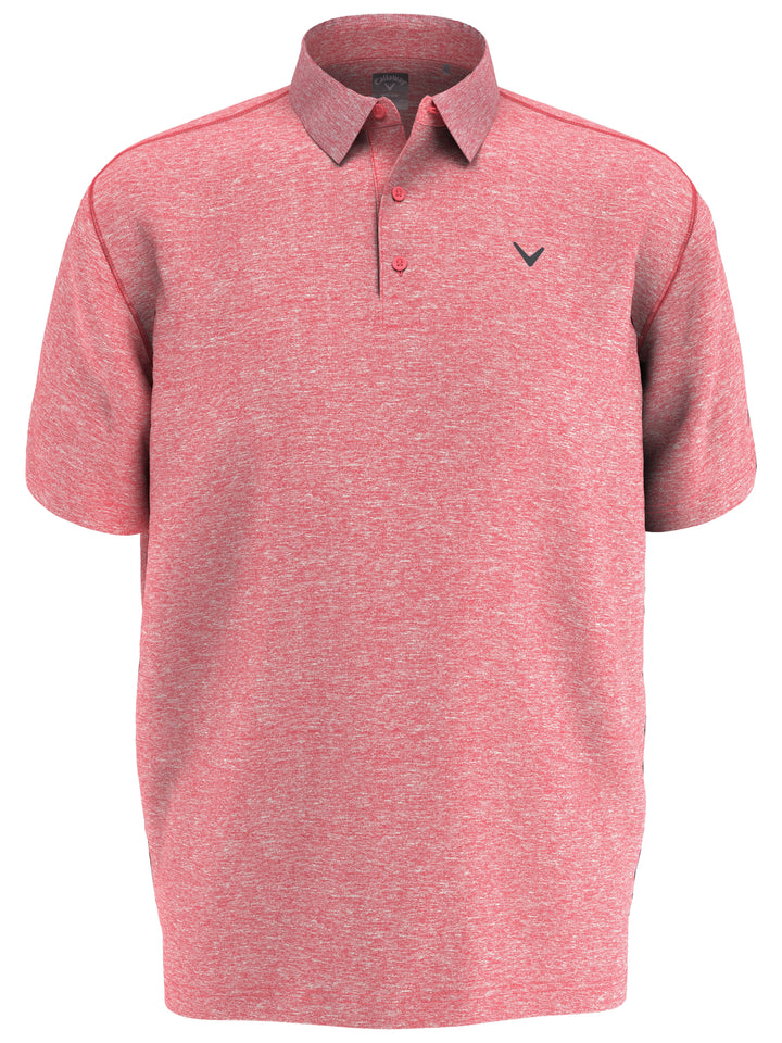 Big & Tall Heathered Polo-Polos-Sunkisk Coral Heather-5X-Callaway