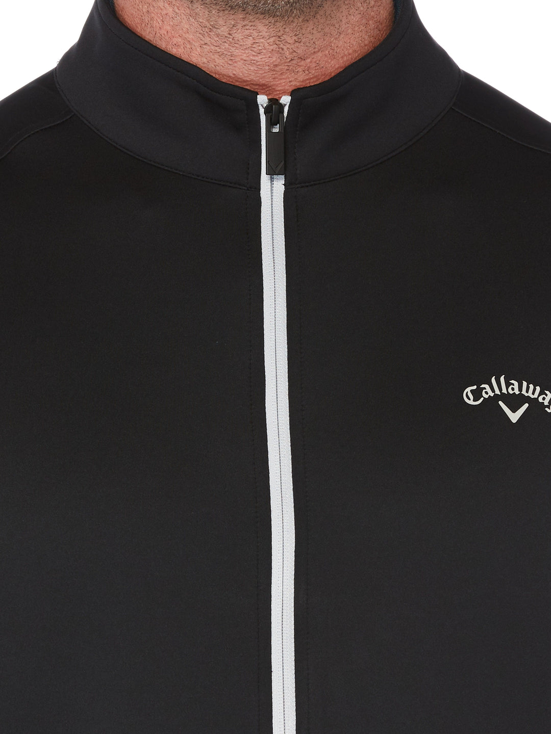 Big & Tall High Gauge Fleece Full Zip Vest-Jackets-Callaway