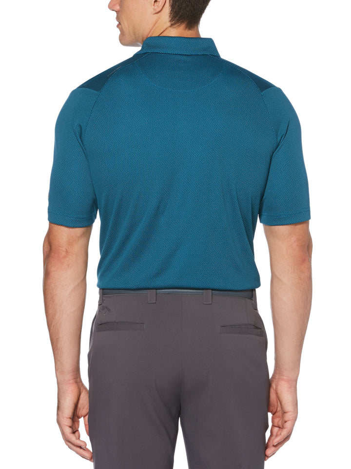 Big & Tall Jacquard Swing Tech Polo-Polos-Callaway