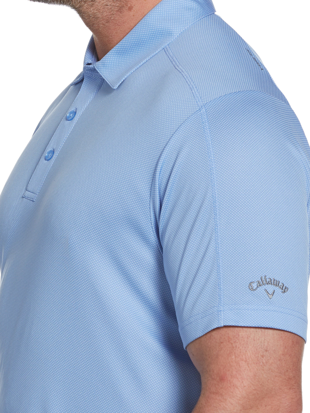 Big & Tall Jacquard Swing Tech Polo-Polos-Callaway