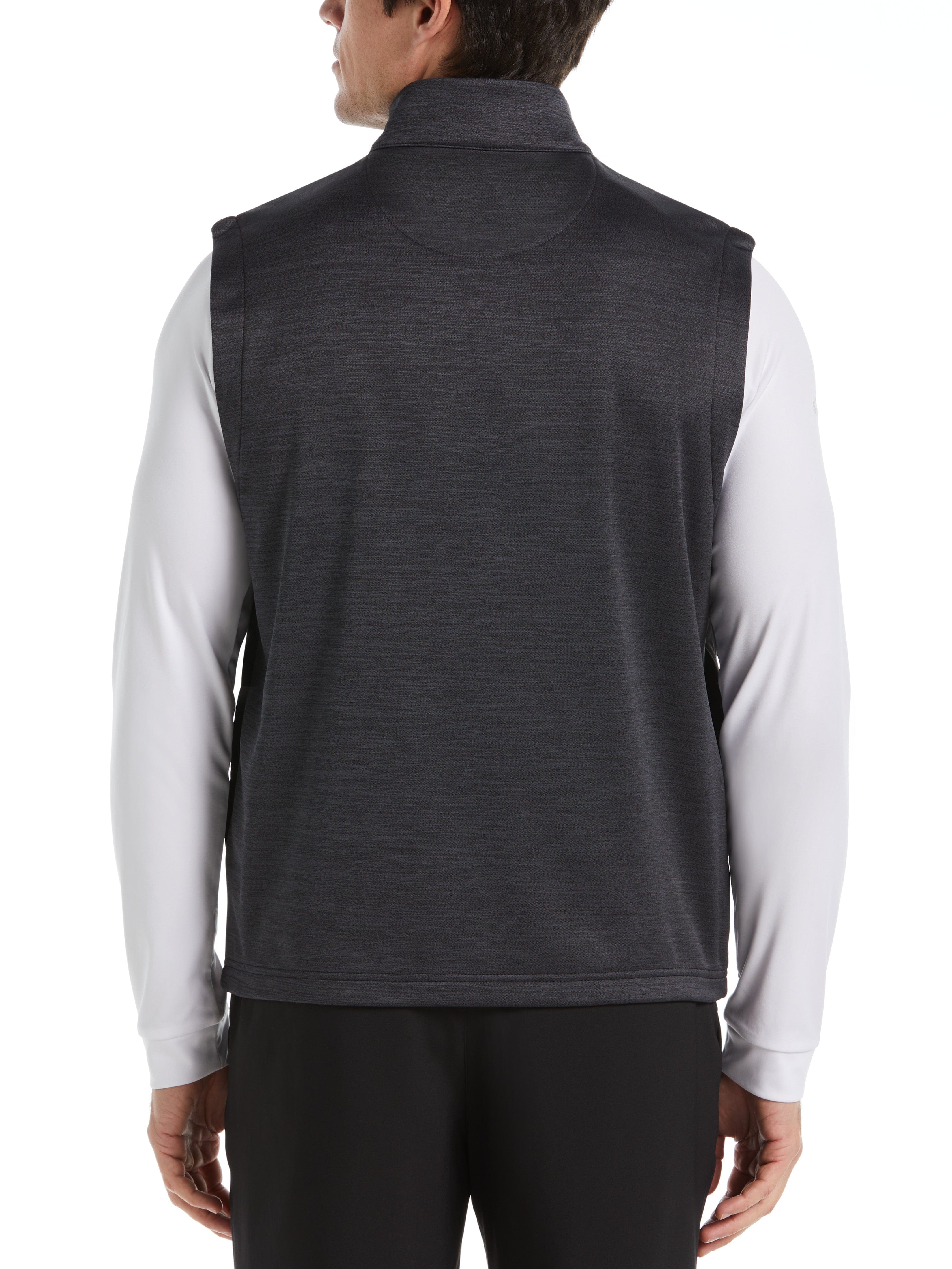 Big & Tall Mixed Media Full Zip Puffer Golf Vest – Callaway Apparel