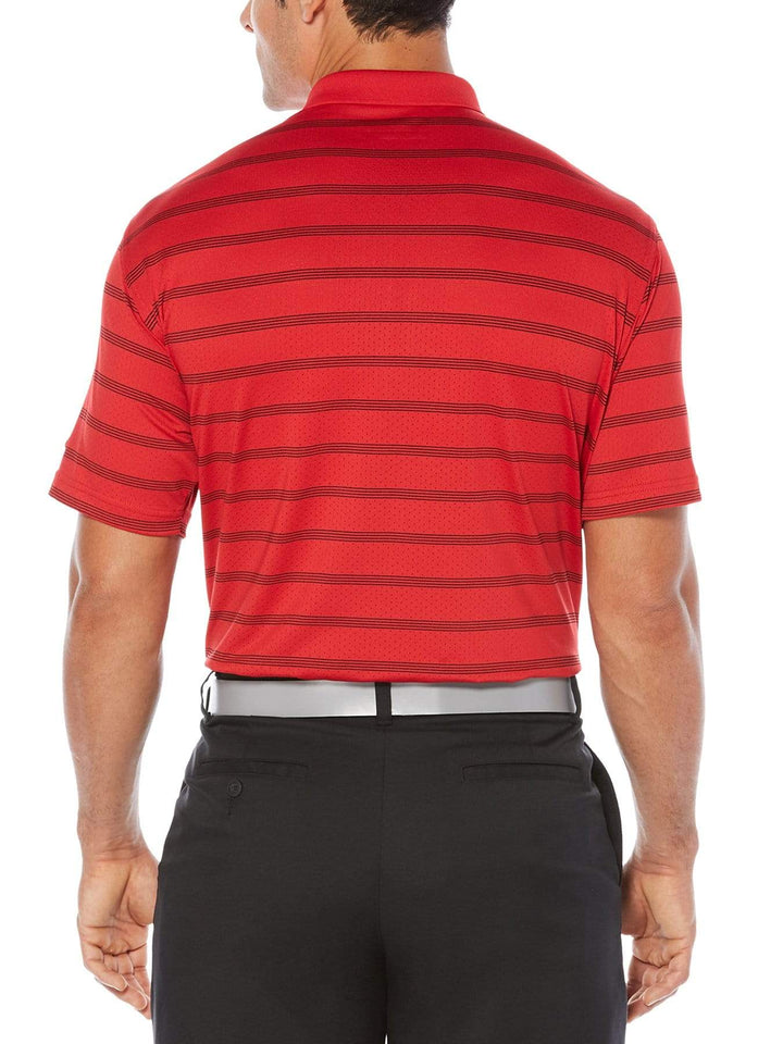 Big & Tall Opti-Dri Striped Polo-Polos-Callaway Apparel